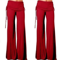 Fashion wide-leg pants ebay new dance trousers wish hot flared pants