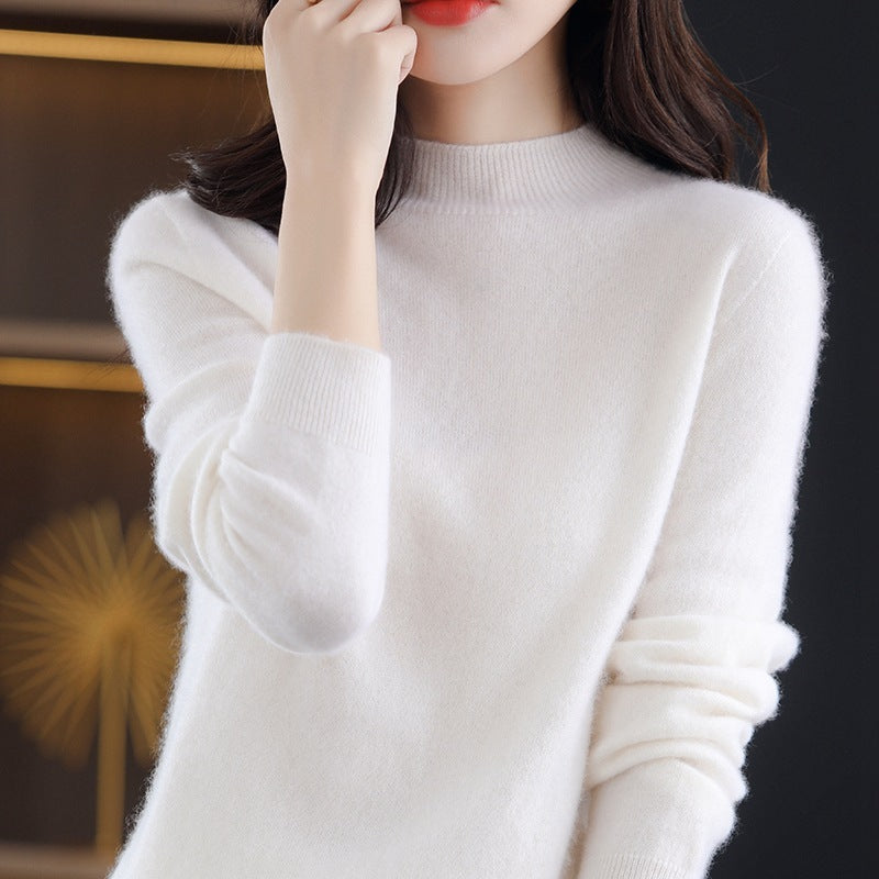 Fashion Women's Mock Neck Sweater