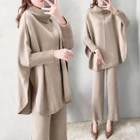 Loose Knitted Suit Women Foreign Style New