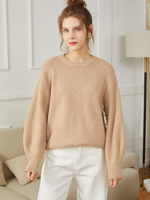 Warm Women's Sweaters Thick Autumn Winter Women's Wool