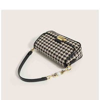 Fashion Ins Houndstooth Pattern Shoulder Bag