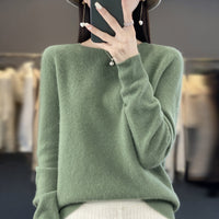 Women's Knitted Loose Cashmere Sweater