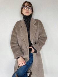 Women's Mid-length Winter Thick Woolen Cashmere Coat