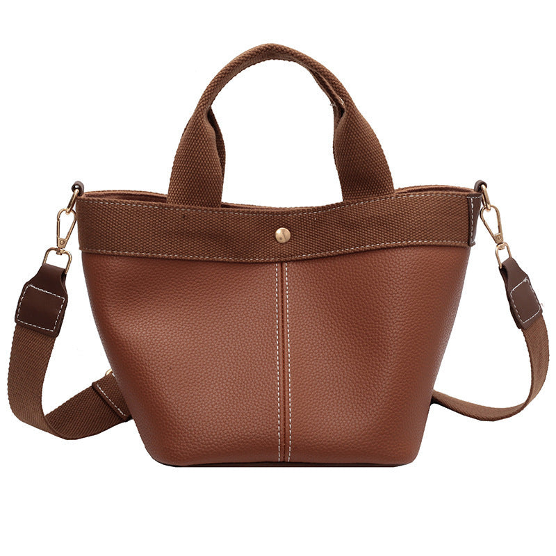 Popular All-matching Crossbody Portable Bucket Bag