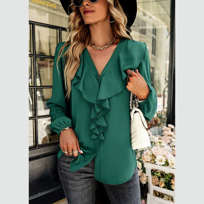 Long Sleeve Comfortable Shirt Spring And Autumn Top