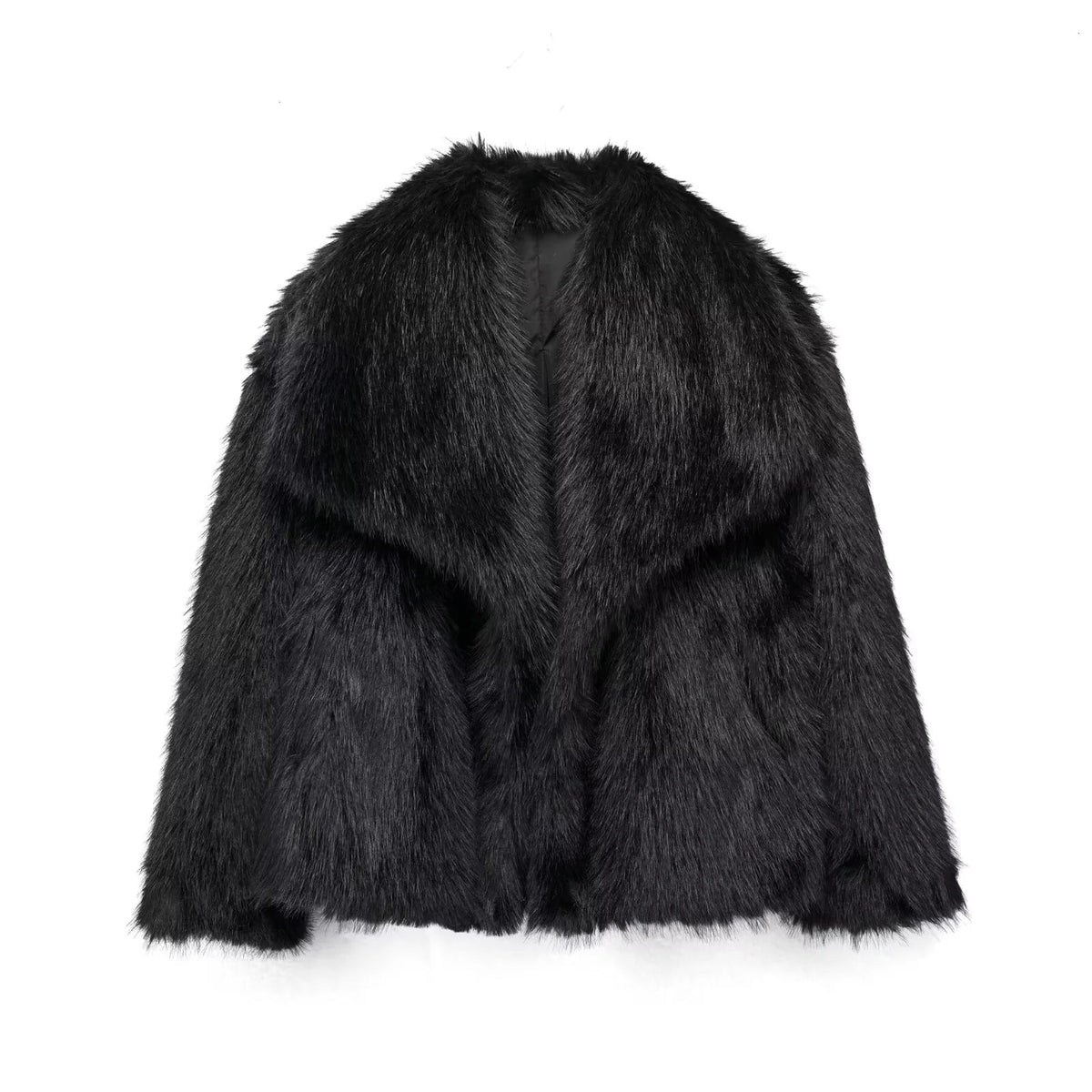 Artificial Fur Mink-like Coat Winter Coat European And American Socialite Style Top