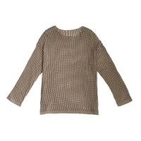 Women's Sweater Niche Design Gauze Hollow All Match