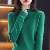 Fashion Women's Mock Neck Sweater