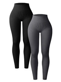 New High Waist Stretch Tights European And American Seamless Peach Hip Hip Lifting Breathable Running Sports Fitness