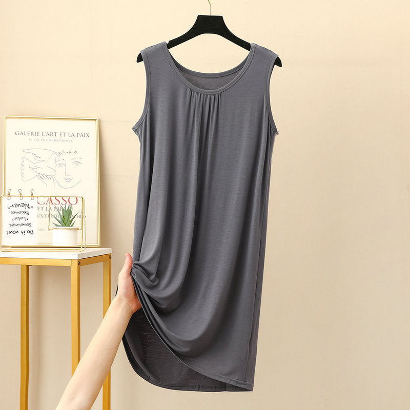 Women's Summer Thin Loose Modal Shift Dress