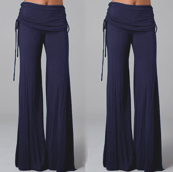 Fashion wide-leg pants ebay new dance trousers wish hot flared pants