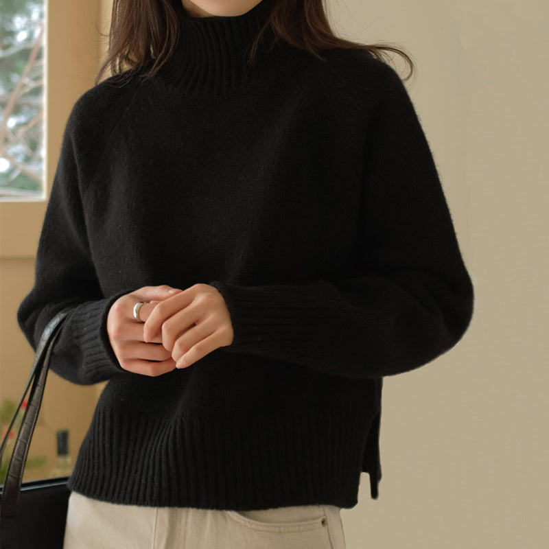 Half High Collar Sweater For Women In Autumn And Winter