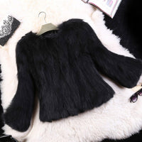 Plus Size Women's Fur Women's Coat Short Imitated Fox Fur Winter Warm Fox Fur