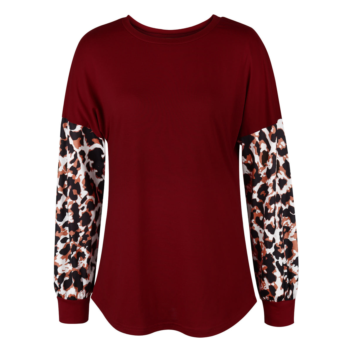 Women's Casual Loose Long Sleeve Top T-Shirt