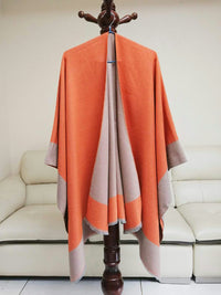 Imitation Cashmere Cape All-match Shawl