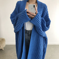 Retro Korean Lazy Coat Loose Mid-length