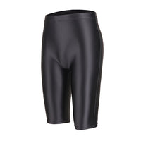 Thin Tight High Waist Glossy Women's Fitness Pants