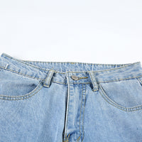Foreign Trade Amazon New European And Beautiful Women Style High Waist Loose Wide Leg Jeans Women