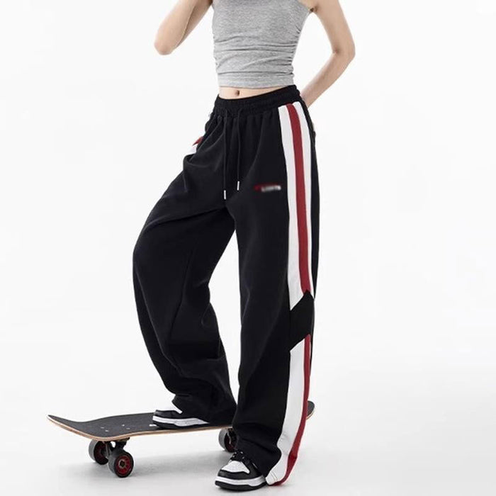 Women's American Style Loose Casual Track Sweatpants