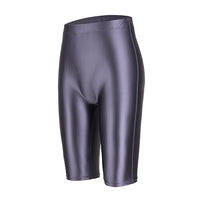 Thin Tight High Waist Glossy Women's Fitness Pants