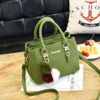 new handbag shoulder bag bag lady s casual temperament all-match stylish fashion 1703