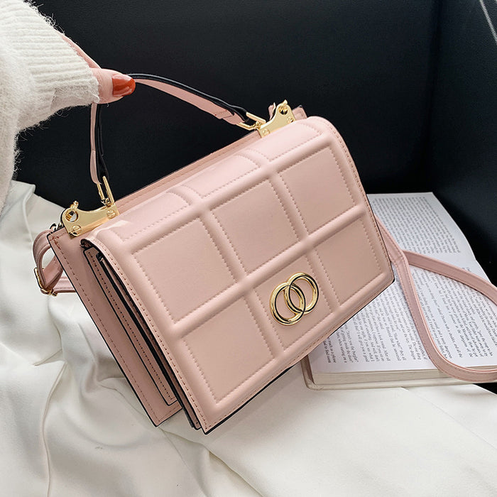 Fashion One Shoulder Fashion Handheld Small Square Bag