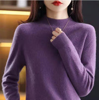 Fashion Women's Mock Neck Sweater