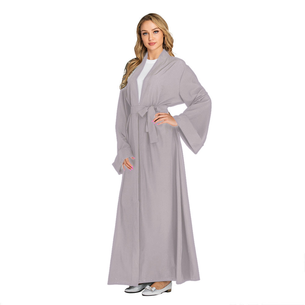 Robe Popular Clean Color Cardigan