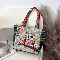 Ethnic Embroidery Handbag Literary Simplicity