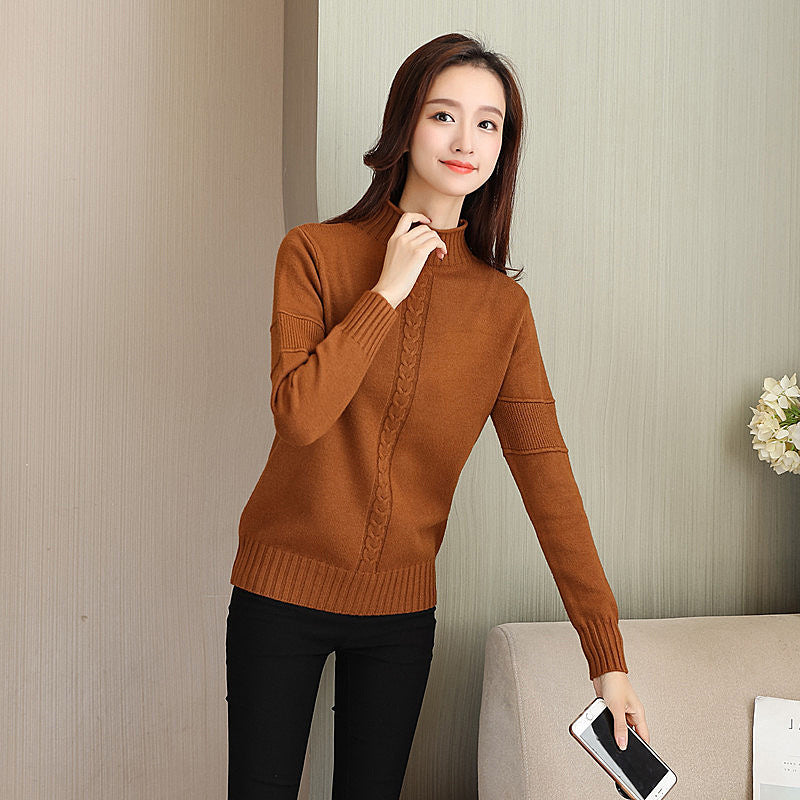 Loose Twist Bottoming Shirt Long Sleeve Top