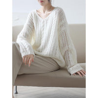 French Lazy Style Soft Glutinous Sweater Women's Sweater