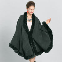 New Knitted Scarf Shawl Cape