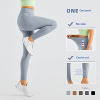 Women's High Waist Belly Contracting Sports Yoga Pants