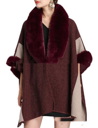 Women's Plus Size Loose Woolen Coat