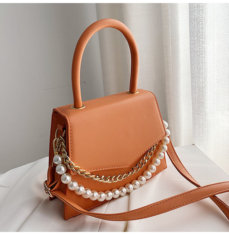 Women's Bag Beaded Chain Crossbody Shoulder Bag