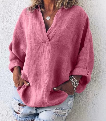 Women's Long Sleeve Pullover Shirt