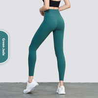 Women's High Waist Belly Contracting Sports Yoga Pants