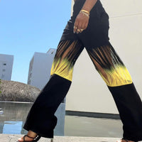 Women's Drape Tassel Design Loose Casual Pants