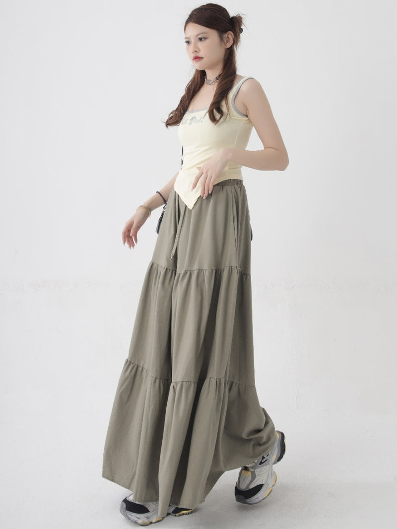 High Waist Straight Casual Women Plus Size Loose Wide Leg Pants