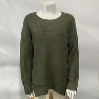 European And American Hollowed Out New Style Knitted Sweater Women