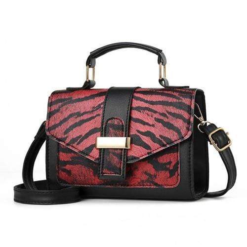 Korean Version Of The Trendy Women's Bags Fashion Hit Color Zebra Crossbody Bag