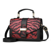 Korean Version Of The Trendy Women's Bags Fashion Hit Color Zebra Crossbody Bag