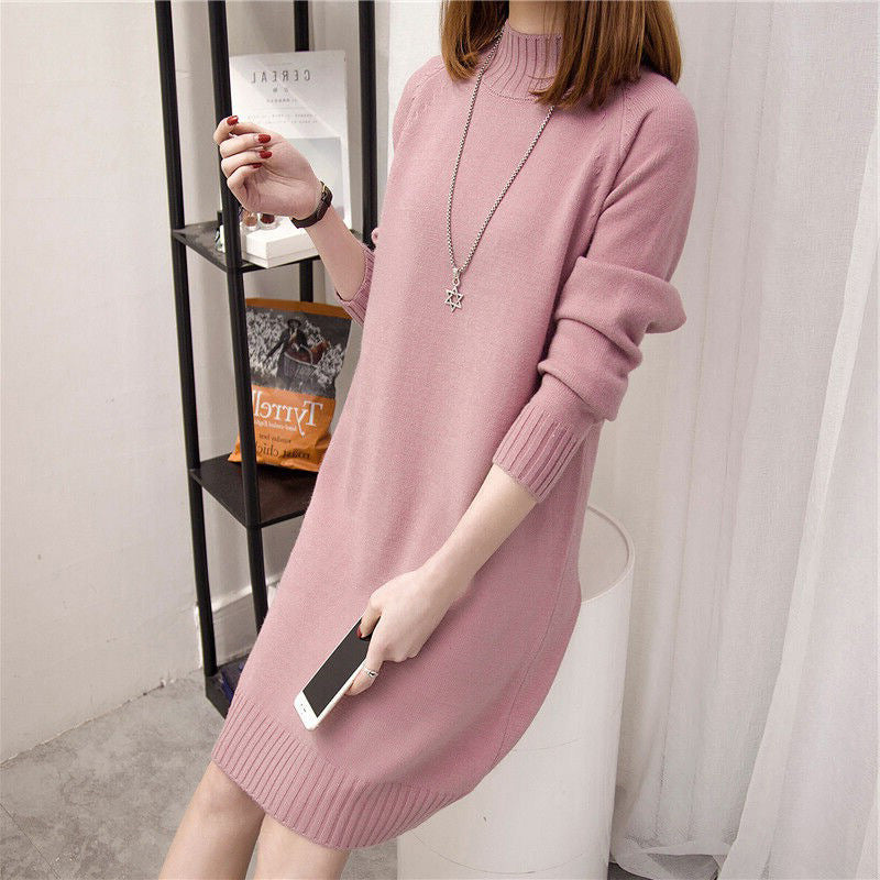 Women's Loose Mid-length Bottoming Shirt