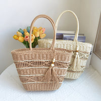 New Paper String Hand-woven Straw Bag