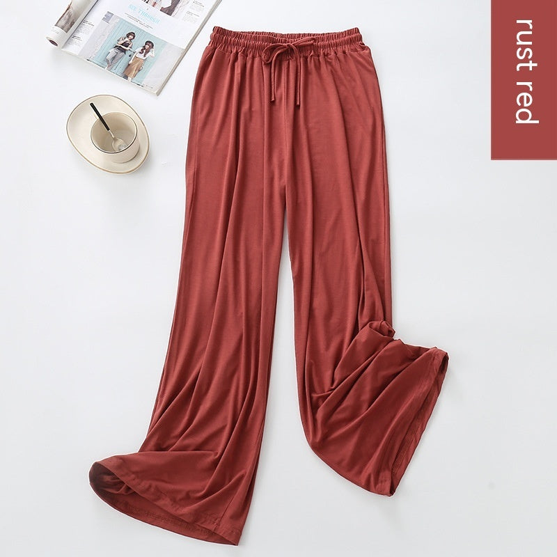 Women's Wide-leg Pants Modal Slimming Casual Flared Pants Women's All-matching