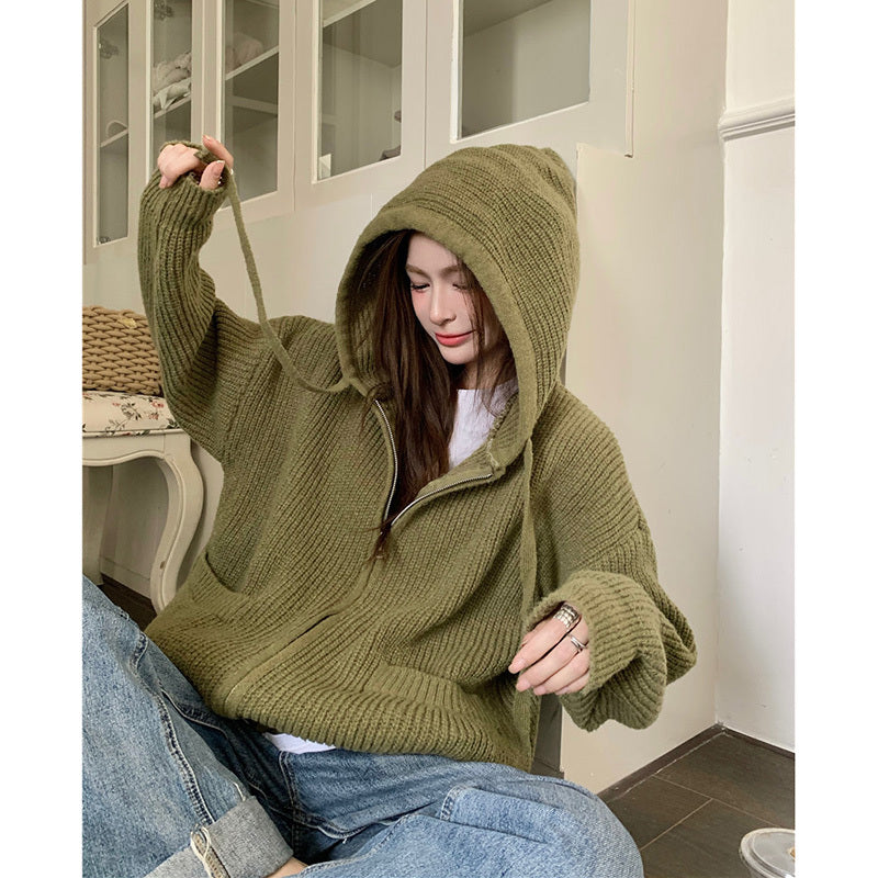 Large Casual Long Sleeved Hoodie