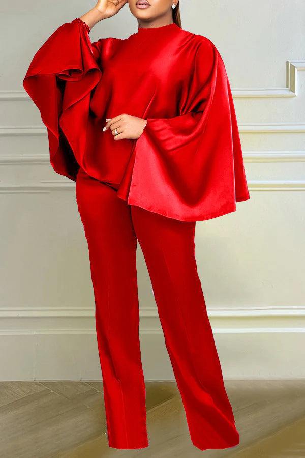 Women's Fashion Personality Cape Suit