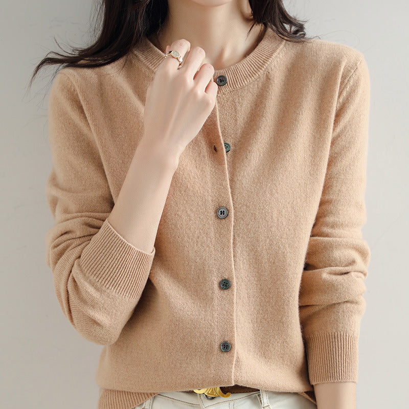 Women's Cardigan Sweater Coat Short Knitwear