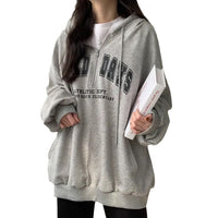 Youth Design Zipper Letter Sweater