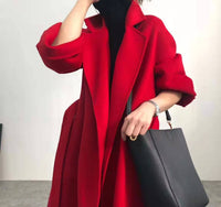 Double-faced Cashmere Coat Women's Blazer Jacket